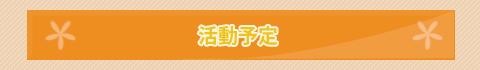 今後の活動予定